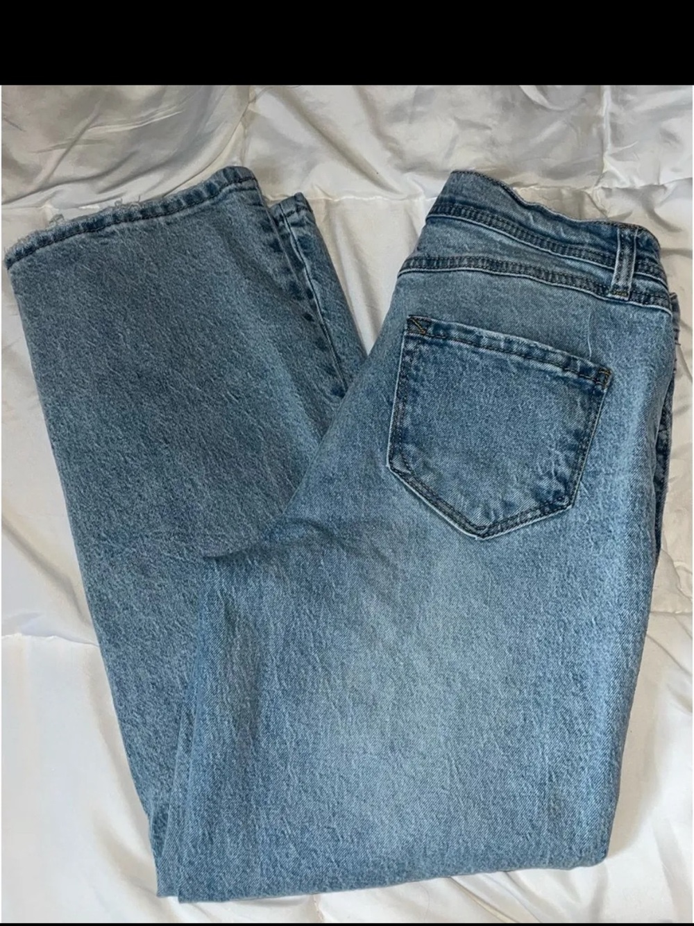 Kensie Women's Light Blue Straight Jeans